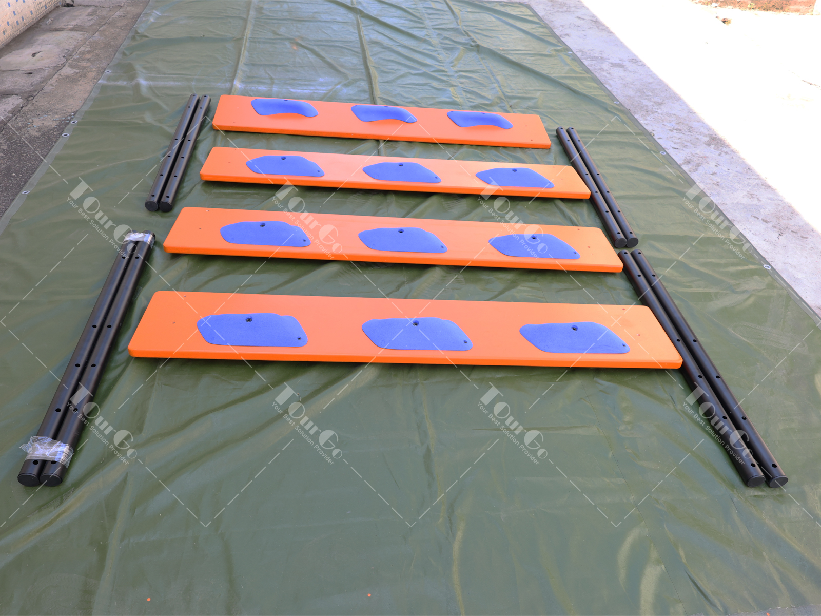 Gymnastics ninja finger strength obstacles rock climbing peg board–Cliff Hanger