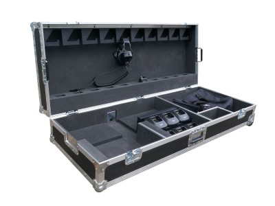 Radio Headset Flightcase Holds 10 Flightcase