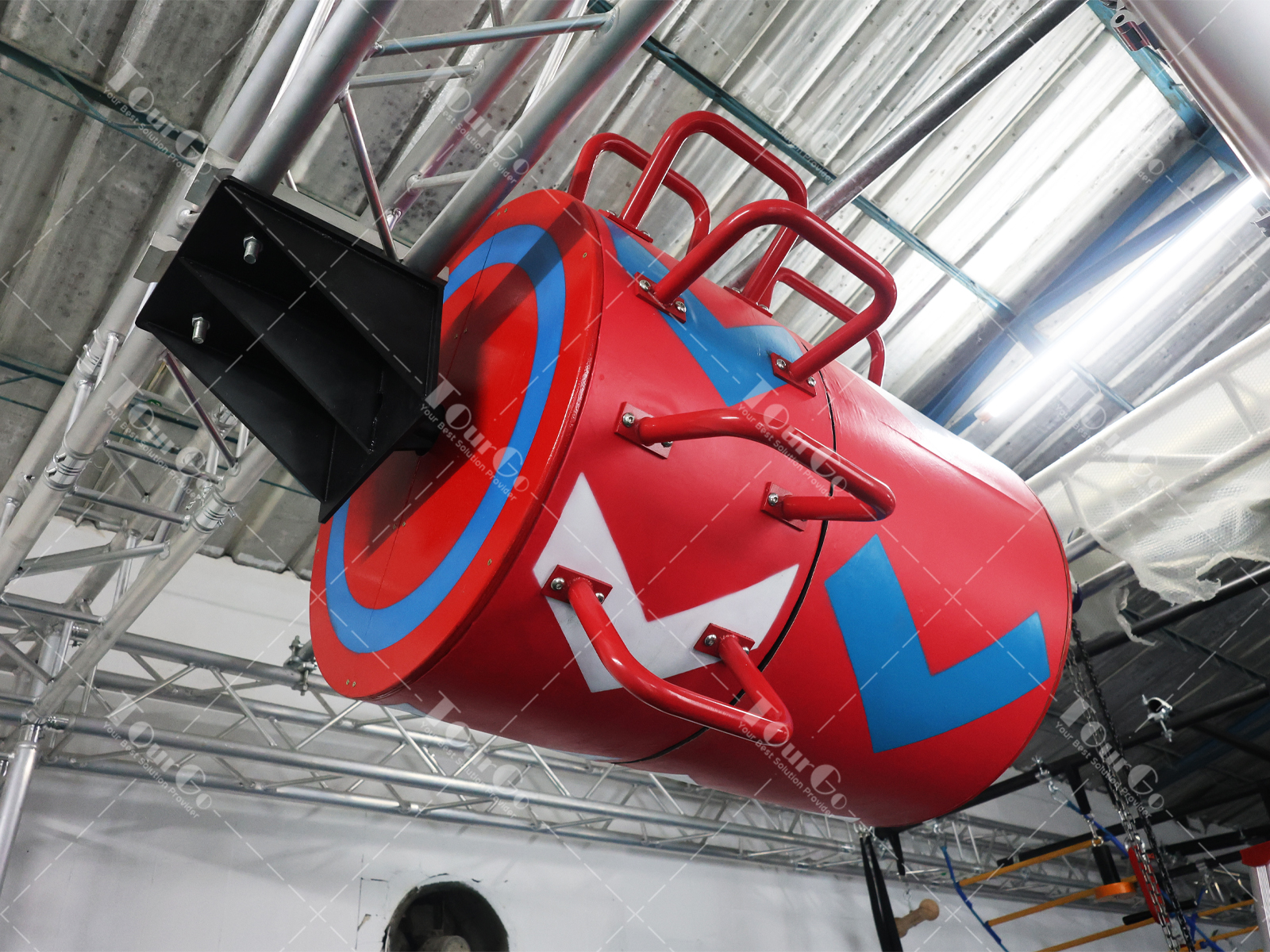 American Ninja Warrior Hanging Obstacles Challenge Ninja Barrel Roll