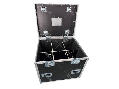 24″x30″x30″Ext – Truck Pack Utility ATA Flight Case Truck Storage Road Case with Dividers Tray and 4″ in casters
