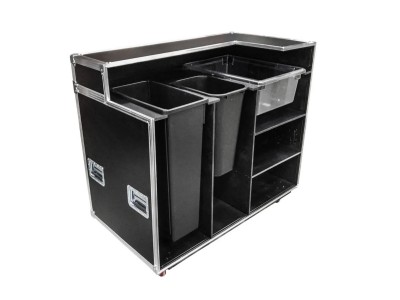 Catering mobile bar flight case