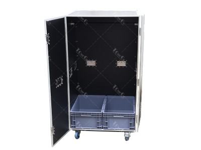 Heavy Duty Mobile Wardrobe Travel ATA Road Case with Wheels