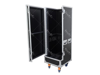 custom style pipe and drape curtain rod flight case