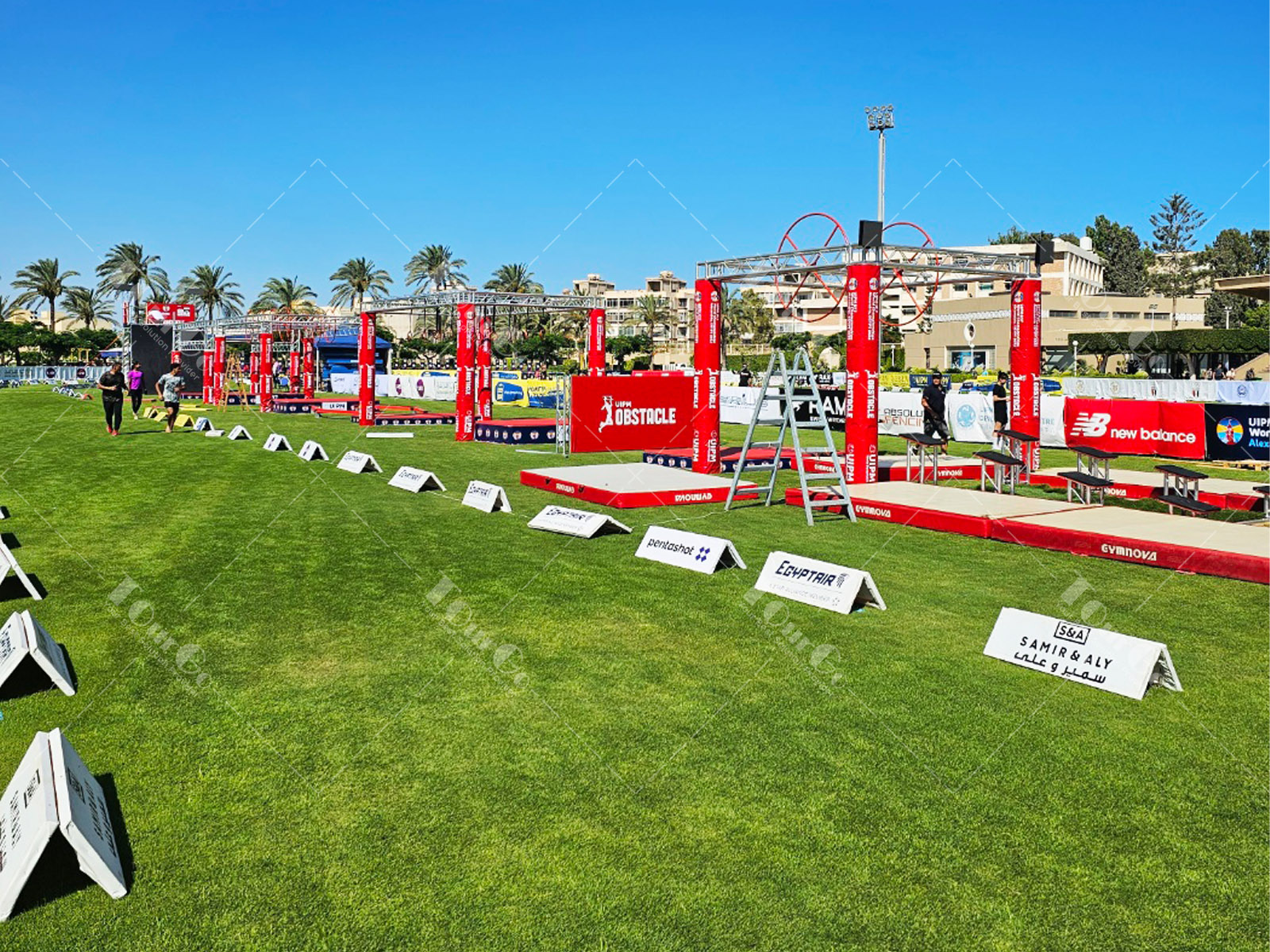 Obstacle Course Racing UIPM Obstacle 15. Ascension Bars