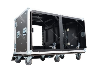 19”Rack Double Side Sliding 12U Flight Case