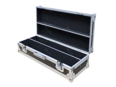Portable style speaker/mic stands flight case for RCF EVOX12 Column Array PA System