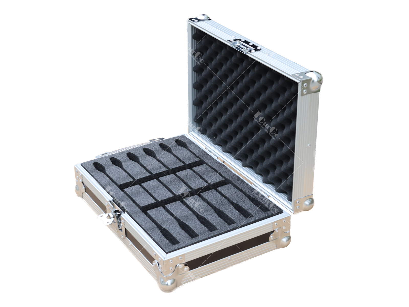 Microphone Flight Case for 6 X sennheiser meg 14-40b