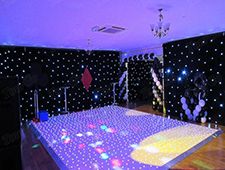 TourGo 28ft x 28ft Portalbe DMX RGB Stage Lighting Dancing Panel Led Dance Floor