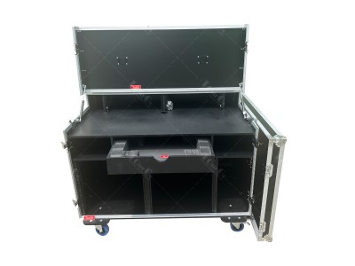 Mobile AV Broadcasting Video Streaming Production Recording Studio Workstation Flight Case