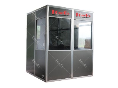 TourGo ISO Full Size Interpretation Booth / Soundproof Booth For Simultaneous Translation