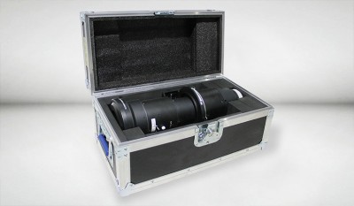 Camera lens flightcase