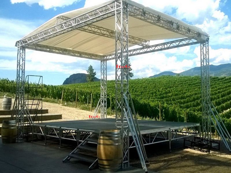 Aluminum Stage Modular Stage With Adjustable Support