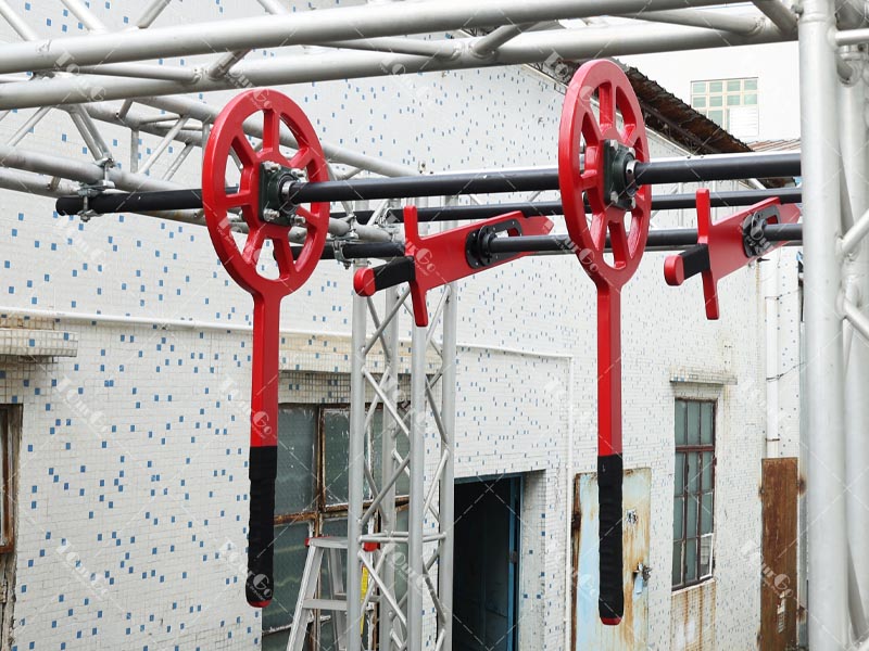 Ninja Warrior Obstacles — Captain’s Wheel