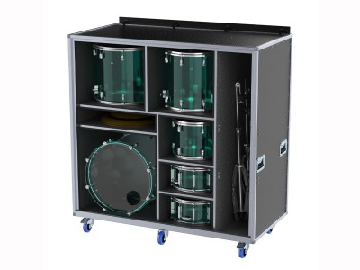Custom Style Drum Vault Road Case