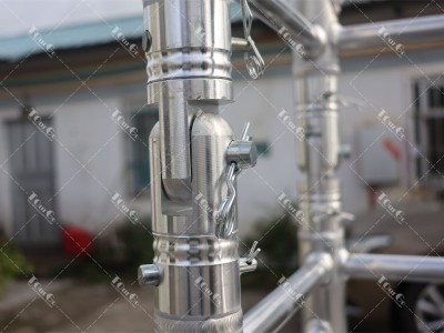 Aluminium Truss Flexible Hinge Joint  / Spigot Truss Hinge Connector