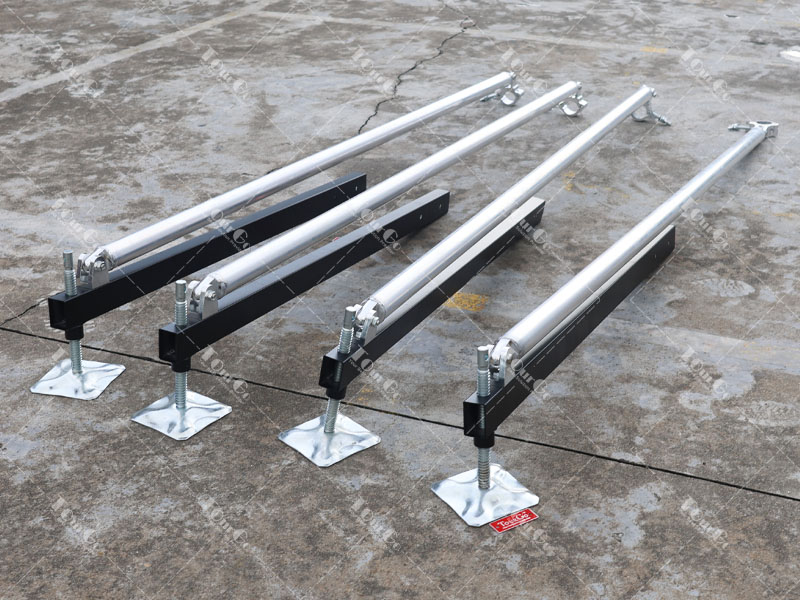 Aluminum Truss Outrigger for Ground Support Base