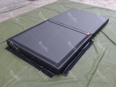 Connectable 100x100x10cm Outdoor Ninja Warrior Obstacle Course Crash Safety Mat for OCR Spartan Race