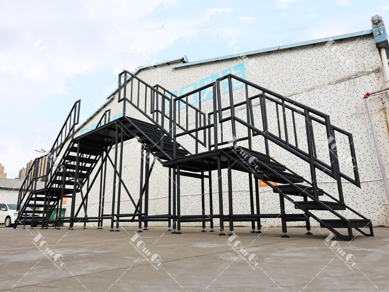 Aluminum Durable Portable Stage Platform and Stairs for Concert Event