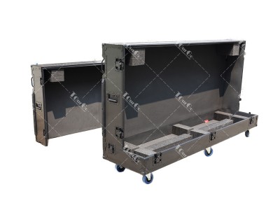 Professional Touch Screen All-in-One Equipment Protective Aviation Case Heavy Duty Shockproof Transport Case for AV Display Device