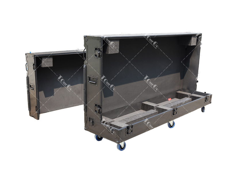 Professional Touch Screen All-in-One Equipment Protective Aviation Case Heavy Duty Shockproof Transport Case for AV Display Device