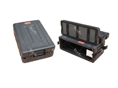 19″ Rackmount 3U Rack Case Shallow 25cm Depth Flight Case