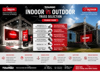 Indoor vs Outdoor Truss Selection (TOURGO GUIDE)