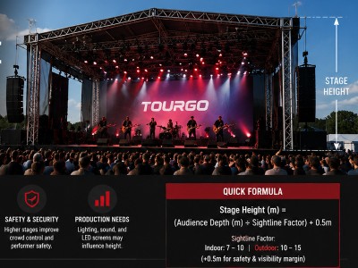 Determining Stage Height (TOURGO GUIDE)