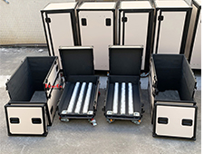 TourGo customized colour dismountable space adjustment Utility trunk pack Flight Road Cable Cases