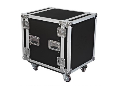 12U Amp Rack Cases – 18inch body depth with wheels