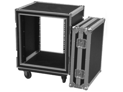 12U ATA Rack Amp Road Shock Mount Case