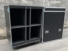 TourGo Custom Activities Performed portable storage room Mobile Drums Percussion aluminum storage flight Case