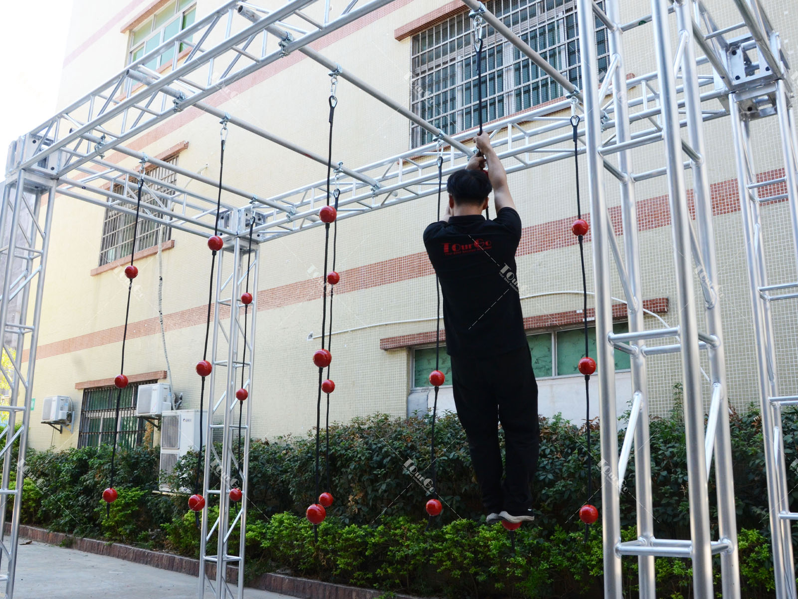 Ninja Obstacles Challenge Course Kit SEA OF BALLS for Sale