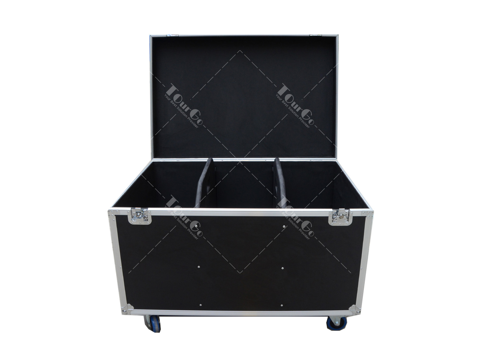Wholesale Cable Trunk Road Trunk Flight Case Utility Case Trade Show Storage Trunk flight case with Casters