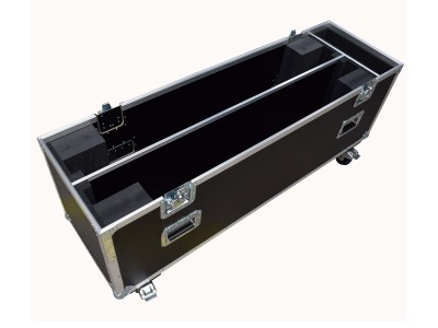 Flight transport case for two LCDs Sony 55 inches