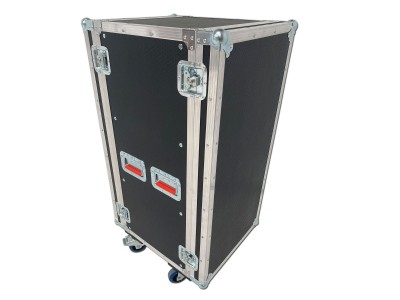 Spider 22u 24u Rackmount Flight Case On Castors