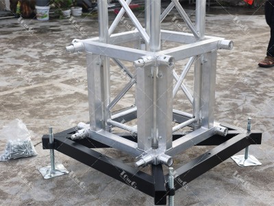 Aluminum Spigot Truss Sleeve Block / Spigot Truss System Tower Lifting Blocks