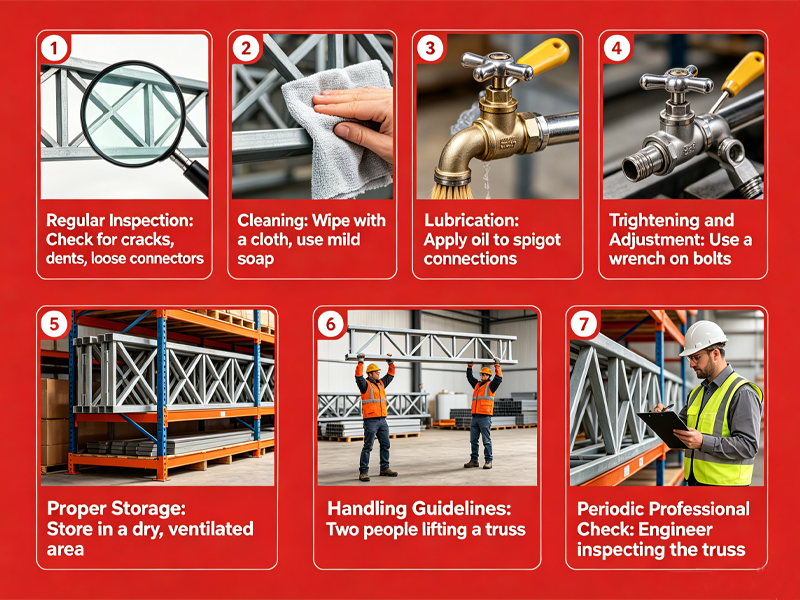Maintenance-Method Of Aluminum Trusses