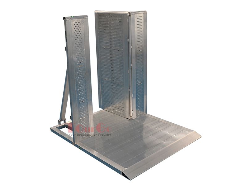 Portable Fence Temporary Aluminum Retractable Crowd Control Gate Barricade Crash Barrier Suppliers