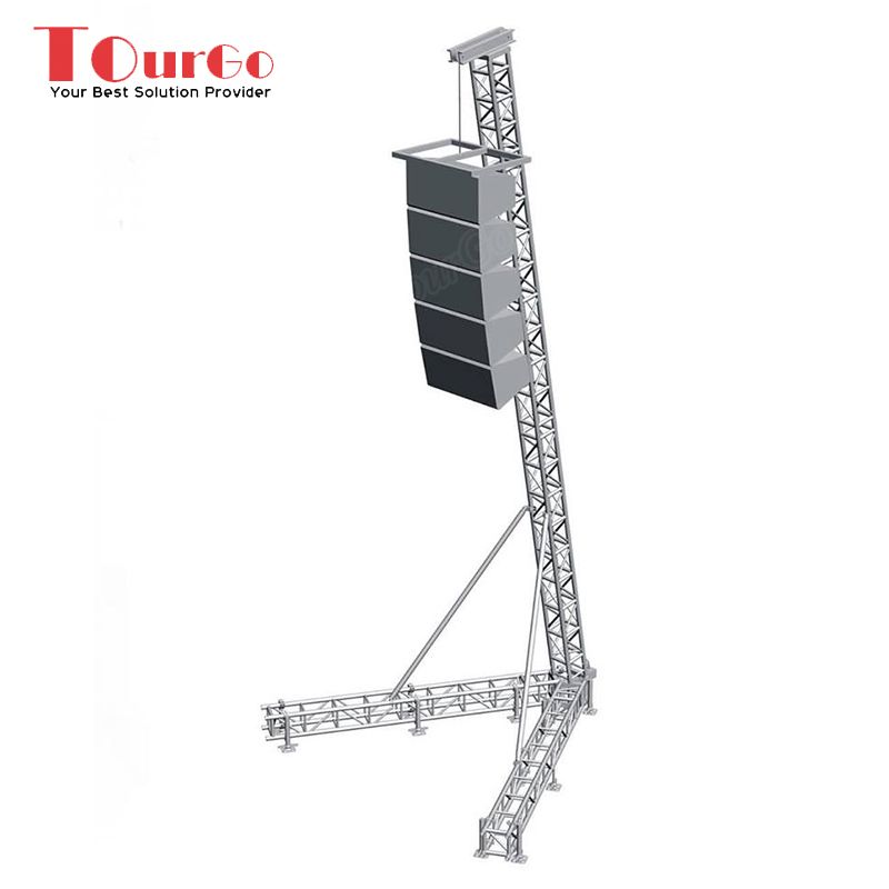 TourGo Aluminum line array speaker truss tower