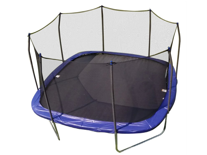 http://www.tourgosolution.com/?p=96517 14' Square Trampoline with Safety Enclosure