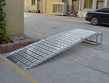 Portable Disabled and Elder Aluminum Vehicle Ramp,Yard Ramp