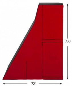 Ninja Banked Wall