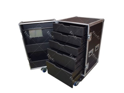 5 Drawer Backline Tool Flight case