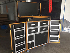 Drawer removable divider board 12mm road ATA flight case for floor rack toms kick snare electronic roland spd drum sample pad