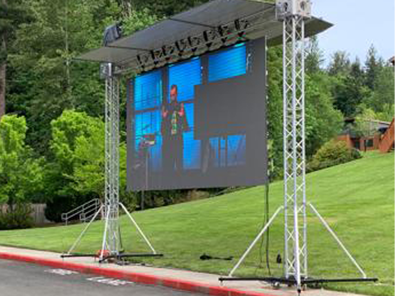 LED Screen Ground Support