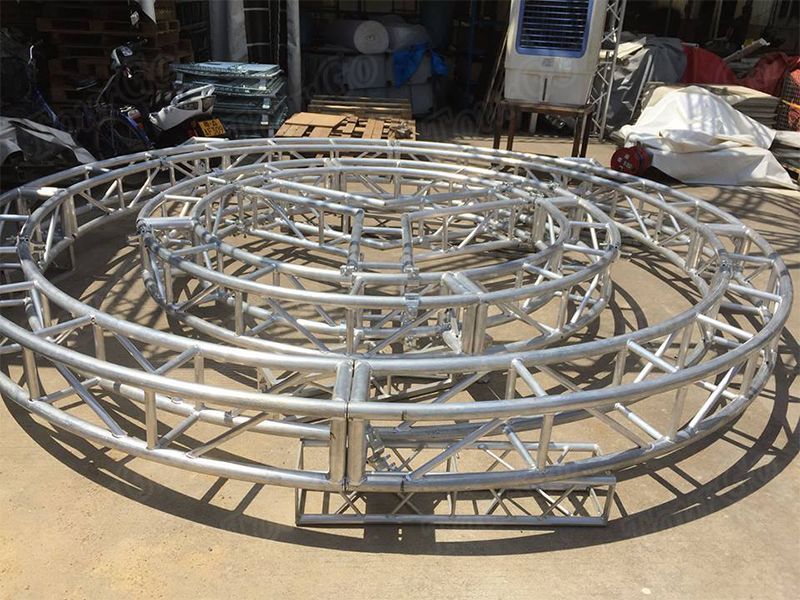 Tourgo Aluminium Round Roof Truss Design, Decoration Wedding Truss, Circle Truss For Sale