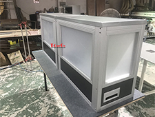 desk top translation booth/table top interpreter booth for one person