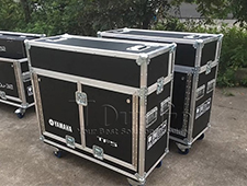 TourGo Customized flip mixer flight case for Yamaha TF5 with worktable and drawers