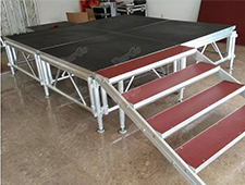 TourGo Outdoor Portable Aluminum Stage Platform Rental