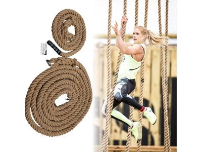 Ninja Climbing Rope/Climbing Rope With Mounting Ring/Climbing Ropes – Gymnastics